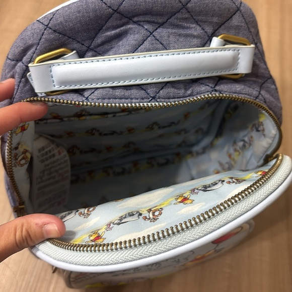 Disney Loungefly Winnie the Pooh Backpack - Blue - Picture 5 of 12